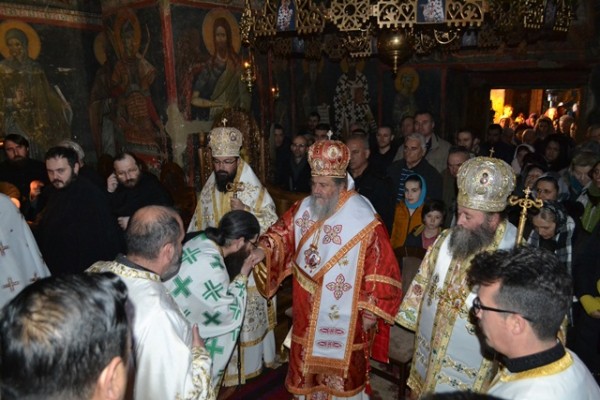 Чествување на Свети Гаврил Лесновски во Лесновската обител