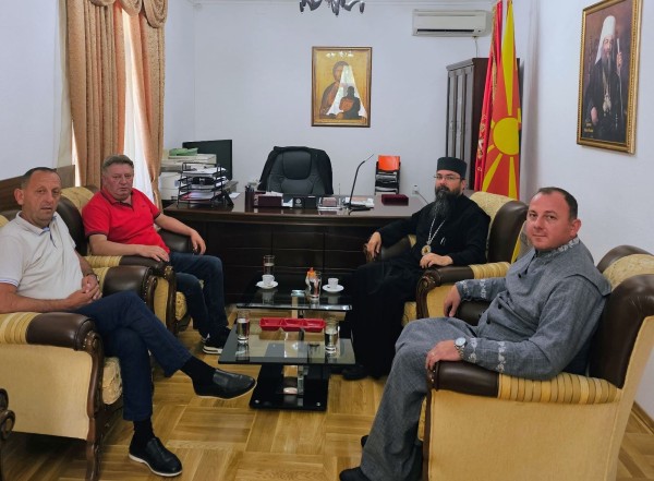 Cредба со градоначалникот на општина Брвеница г.Јовица Илиевски и градоначалникот на општина Јагуновце г.Димитар Костадиноски