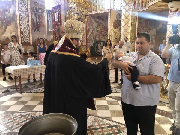 Cв. тајна крштеније на чедото божјо Лука од Радовиш