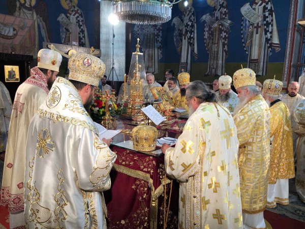 Cв.Климент Охридски одбележан партониот празник на МПЦ-ОА