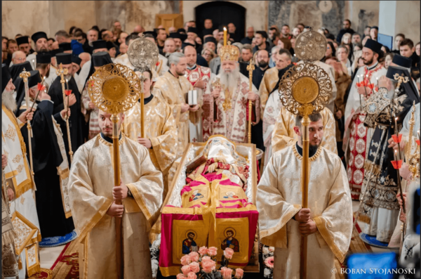 Опело и погребение на Митрополитот Тимотеј