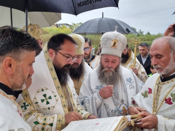Осветување на новоизграден храм Св.Лидија Македонка