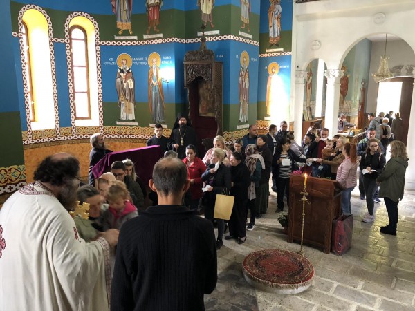 Покров на Пресвета Богородица свети Јован Кукузел и свети Роман Слаткопевец