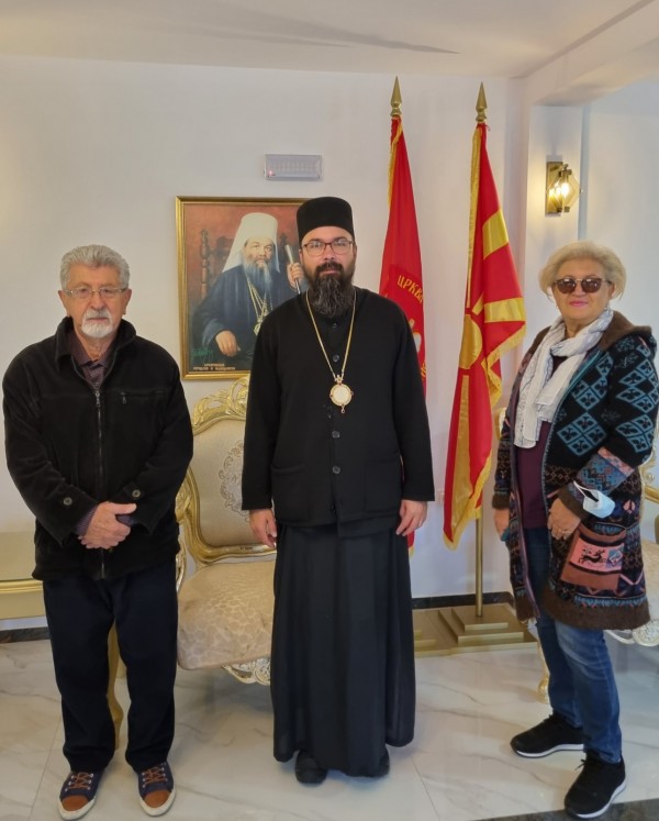 Средба со доајенот на македонското современо сликарство г-дин Павле Кузманоски