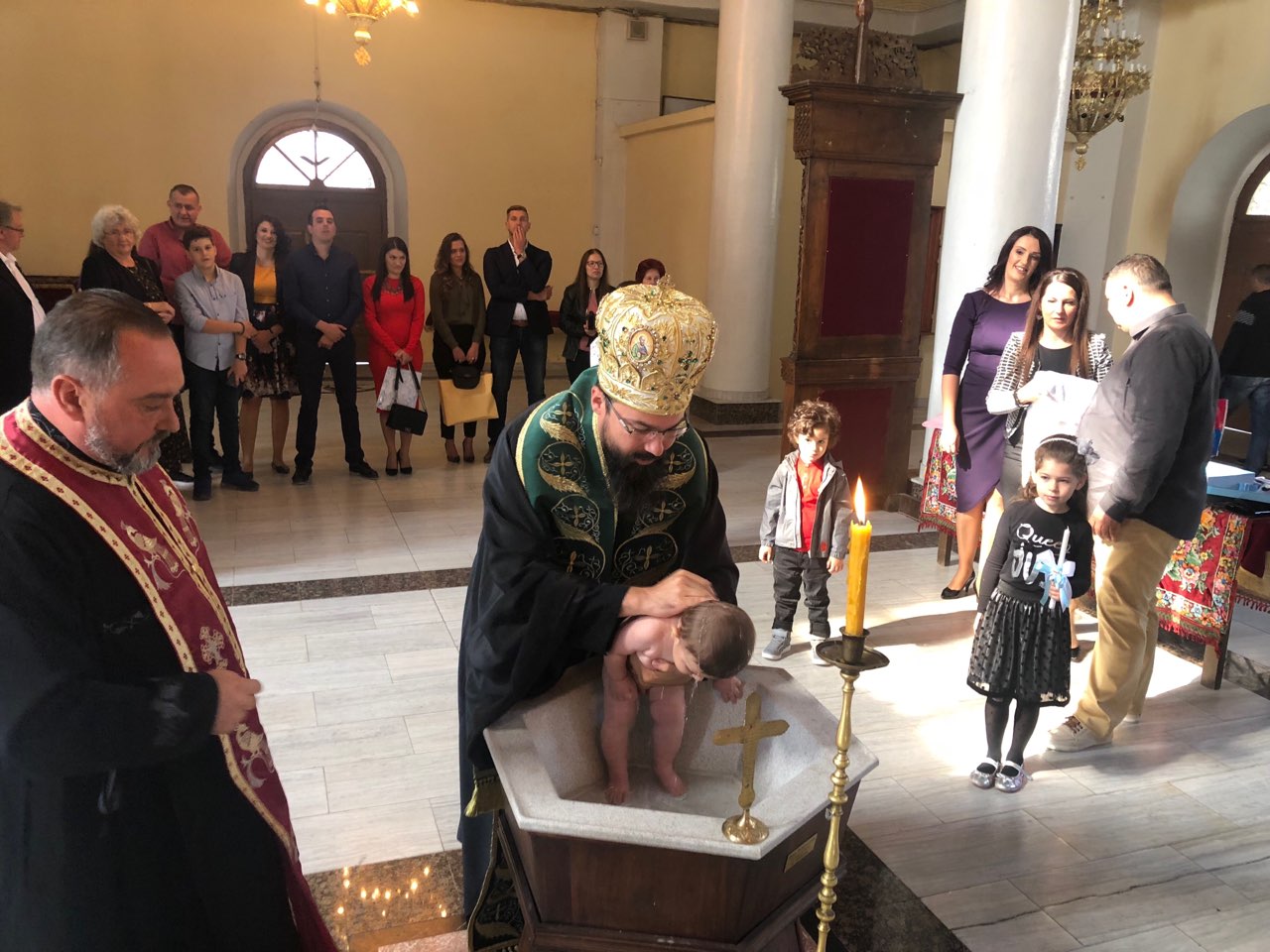 Св.тајна Крштеније на чедото божјо Михаил Јовановски