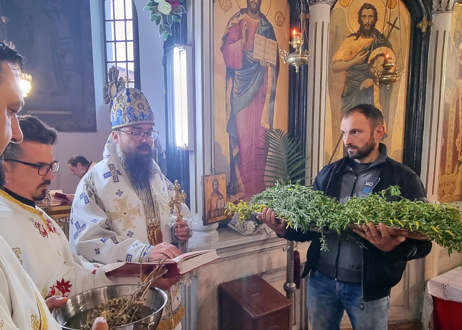 Цветници - Влегување на Господ Исус Христос во Ерусалим