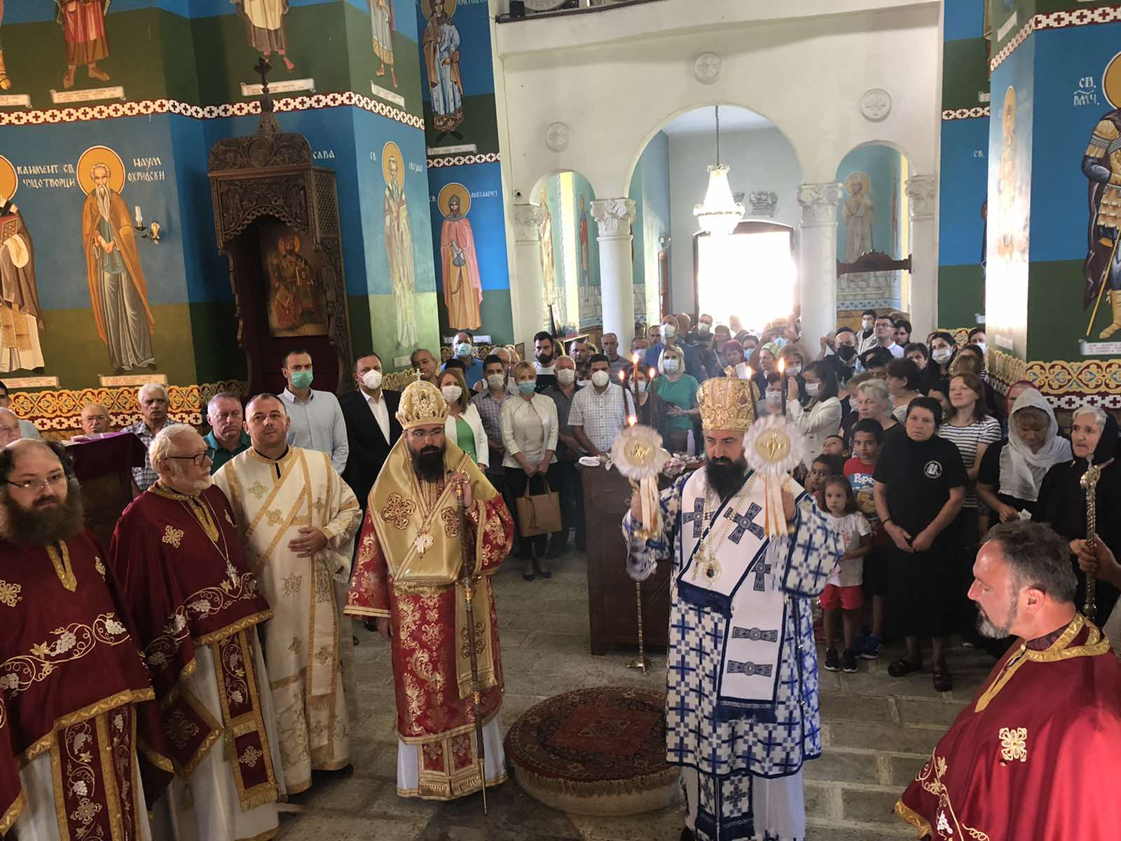  Успение на Пресвета Богородица во Лешочкиот манастир